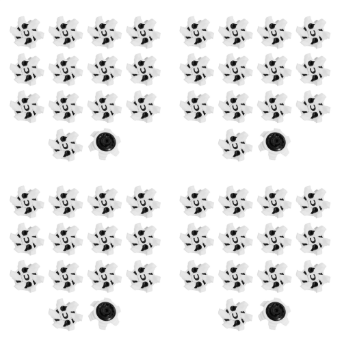 4X Golf Shoe Spikes Shoes Cleats Replacements for Most Models Easy Install