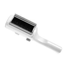 Pet Dry Cleaning Brush for Short or Long Haired Cats, White