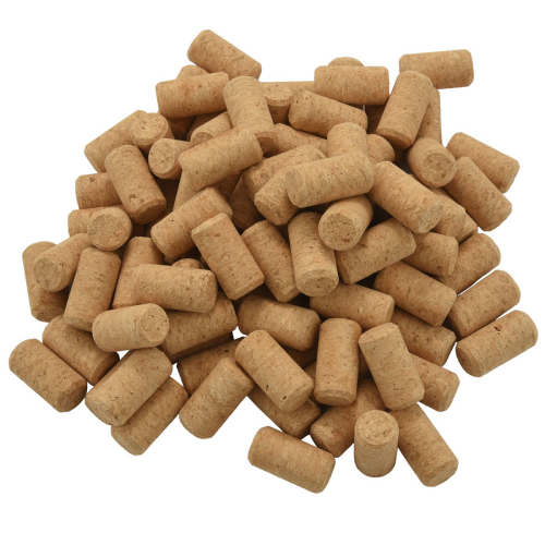400Pcs Straight Wood Corks Wine Stopper Bottle Cone Type Plug Sealing Cap 1