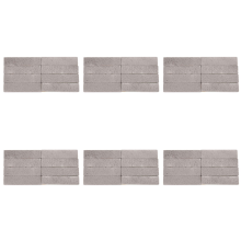 48 Pieces Pumice Stones for Cleaning Scouring Pad Grey Stick Cleaner Removing Toilet Bowl Ring Bath