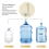 Pumping Water Level Smart Desktop Pump, Blue 2