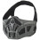 Tactical Protective Mask Scorpion Mask Adjustable Fast Helmet for CS Airsoft Paintball (BKD) 1
