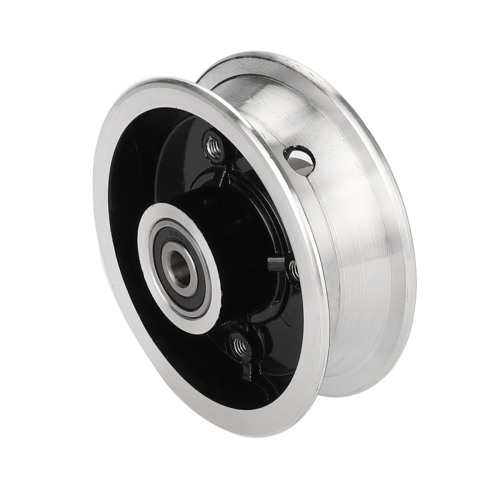 8 Inch Scooter Wheels 6.5 Steel Front Wheel Center Ring 2