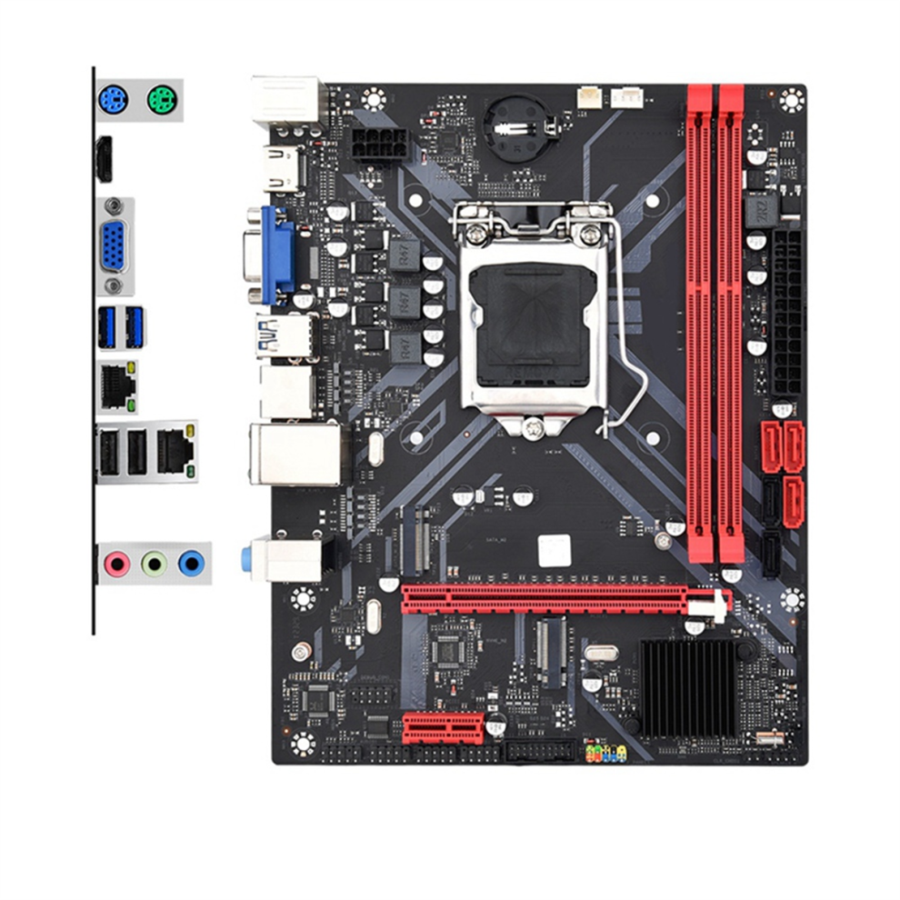 B85m Vhl Desktop Motherboard With 1X Ddr3 1600Mhz 8G Ram Lga 1155 Black 4853956058450