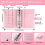 Budgeting Binder Budget Book Cash Saving Challenge Box Kit (Pink) 3