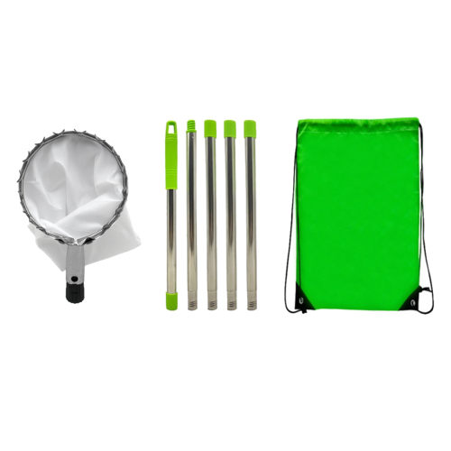 Fruit Picker with 5 Telescopic Pole Metal Picking Tools