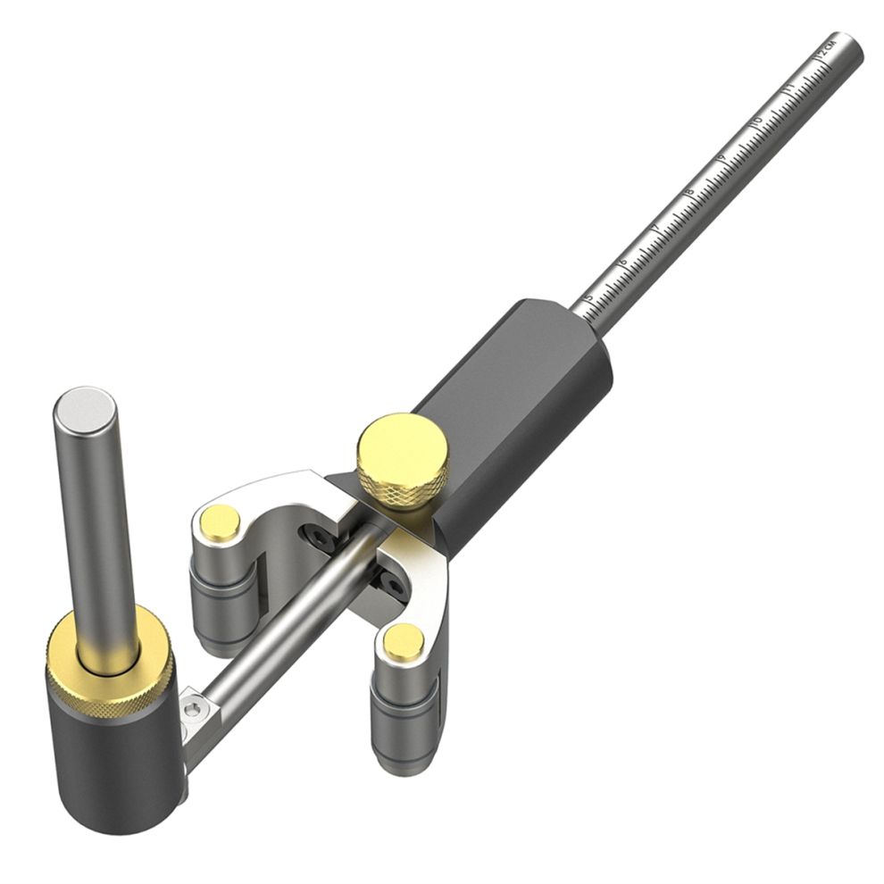 Woodworking Straight Line And Circular Arc Dual-Purpose Scriber 4853956057354