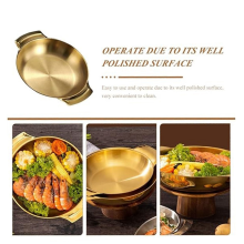 2Pcs Binaural Ramen Pots Siamese Instant Noodle A