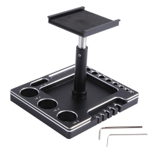 Metal RC Car Work Stand Repair Workstation Assembly Black
