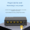 Network Switch Mini 8Ports Ethernet Smart 100Mbps, EU Plug 6