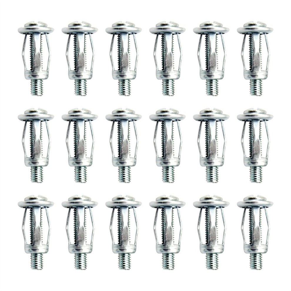 80 Pcs X 20 Petal Nuts Expansion Nut, Jack With Screws 4853956054735