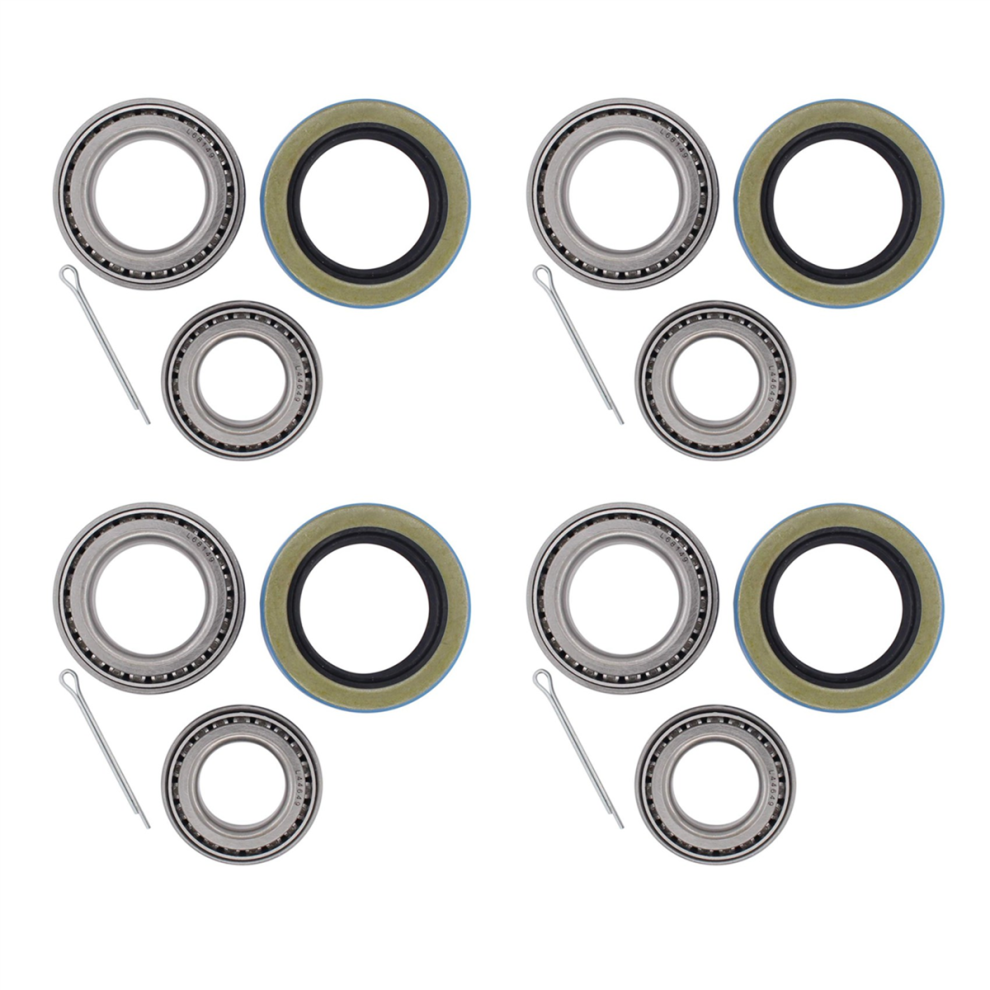 4X Trailer Hub Bearings Kit For 3500 1.719 Inch Spindle 84 Axle L68149 L44649 4853956056616