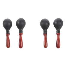 Professional 2Pair of Maracas Shakers Rattles Sand Hammer Percussion Instrument Musical Toy