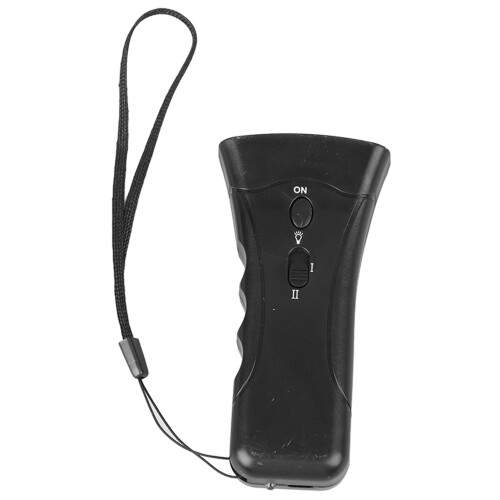 Dog Repeller Dual Sensor Ultrasound LED Laser USB 75g