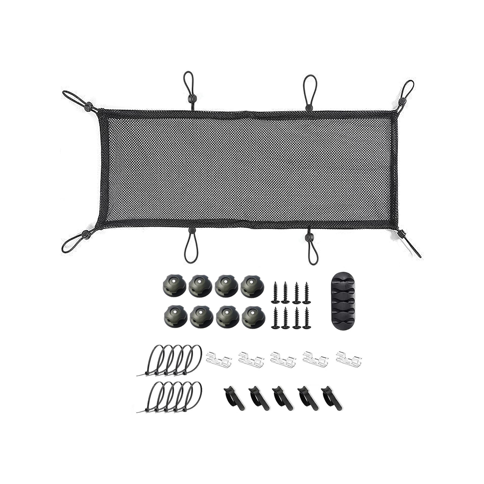 Under Table Cord Management Mesh Organizer Wire Hiders 70X30cm 4853956063423