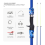 165CM Kids Fishing Rods Set Comfortable Grip Kit B 4