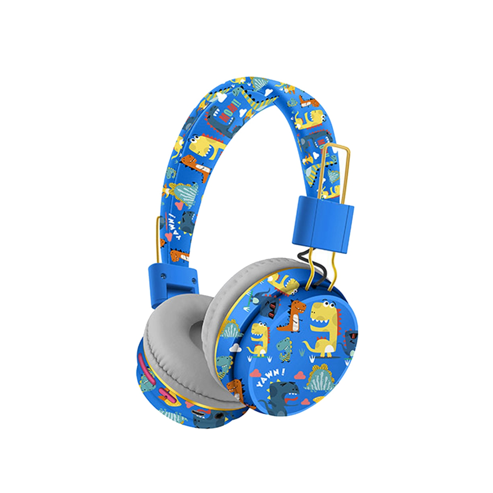 Wireless Tooth Headset With Microphone- Blue 4853956060798