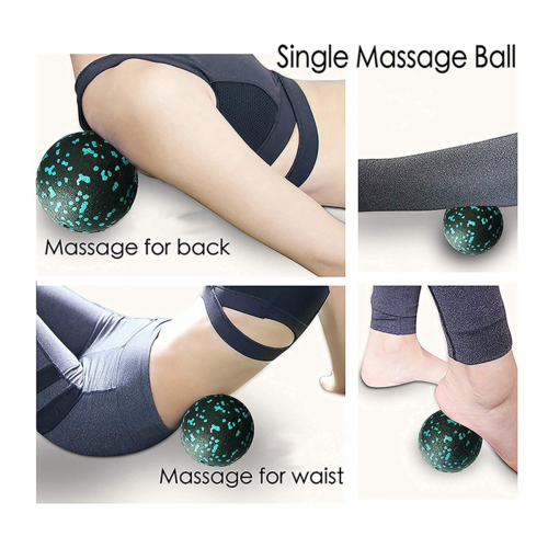 3PCS Yoga Roller Massage Peanut Ball Set for Deep Tissue Stretching-D 2