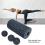 3PCS Yoga Roller Massage Peanut Ball Set for Deep Tissue Stretching-D 1