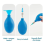 3 Sets of Ceramic Tools Set for Pottery Glaze with Precision Tip 3