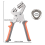 Grommet Eyelet Pliers Kit, Tool Kit with 200 Metal Eyelets 5