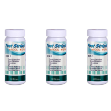 150Pcs 6-In-1 Swimming Pool PH Test Paper Residual Chlorine Value Alkalinity Hardness Strip Tester