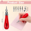 4Pcs Rubber Block Stamp Carving with Cutter Tools 4