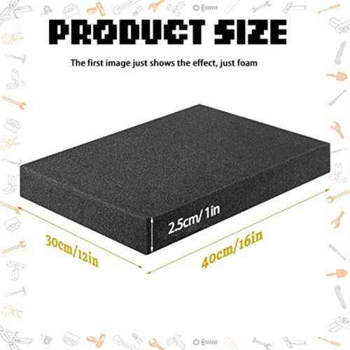 2 Pack Of Polyurethane Foam Pads for Packing and Crafts 2