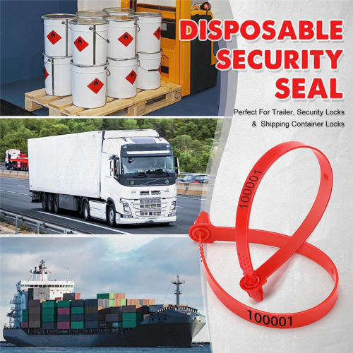 1000Pcs Plastic Truck Door Seal Security Tamper Lock B 1
