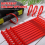 1000Pcs Plastic Truck Door Seal Security Tamper Lock B 6