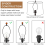 Natural Linen Lampshades High Replacement Fabric Lampshades-A 3