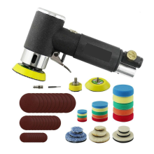 Air Sander Mini Pneumatic 1In/2In/3In Grinding Machine Set