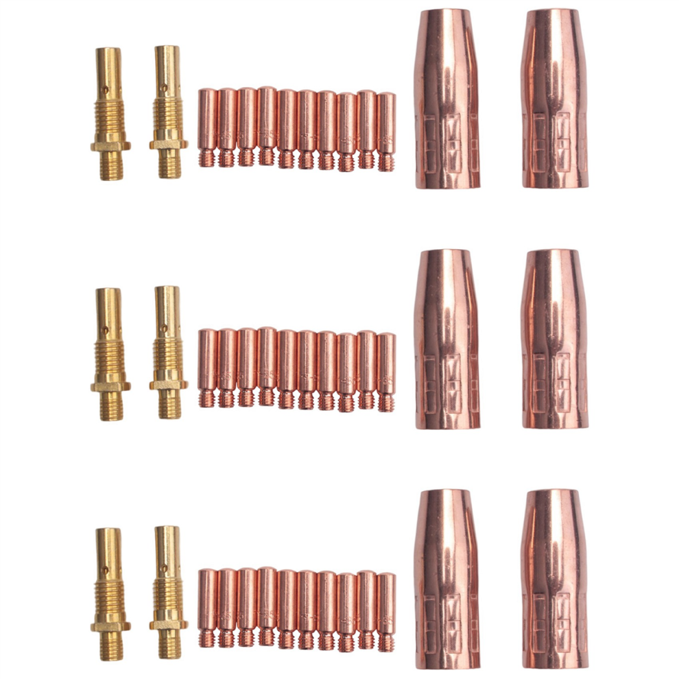42Pcs Mig Welding Torch Accessories Kit For Mini /1 & Magnum 100L Mig Welder Nozzle Tip 4853956064291