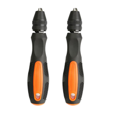 2X 0.5-8mm Mini Hand Drill with Keyless Chuck Pin Vise Model