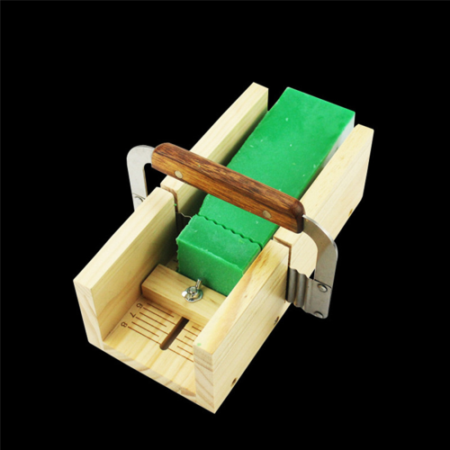 2X Handmade DIY Soap Cutting Tool, Rubber Wood Adjustable Device, Simple Making Fixed Support Supplies 2