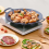 38Cm Thick Cast Iron Frying Pan Flat Pancake 6
