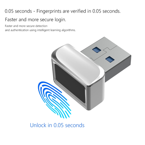 USB Fingerprint Reader for 7 10 11 Hello Biometric Scanner