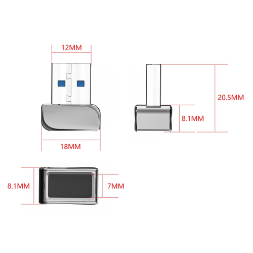 USB Fingerprint Reader for 7 10 11 Hello Biometric Scanner 1