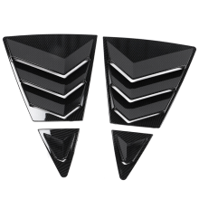 For 20-23 Rear Side Vent Window Louver Shutter Cover