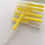100Pcs/Box 0.4MM Straight Interdental Brush Teeth Cleaning 5