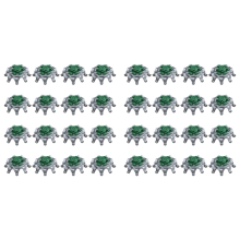 32 Pcs Golf Spikes Replacement ,Golf Shoe Spikes,Golf Cleats for Shoes Easy to Change Studs, Soft Fast Twist Studs