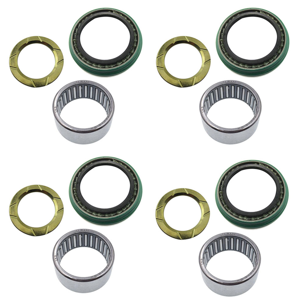 4X Knuckle Bearing Spacer Oil Seal Set For Montero 2Nd L200 3Rd 1990-2005 Mb160850 Mb160670 Mb160671 4853956070209