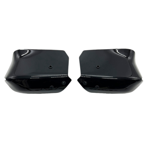 Motorcycle Handguards Shield Hand Guard Protector Windshield (Black) 1