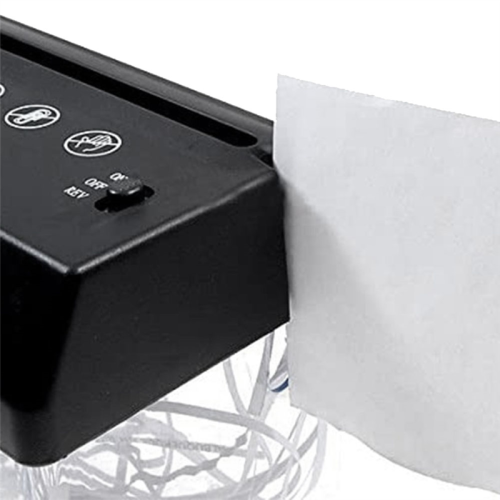 Portable Electric Paper Shredder USB Battery Operated 2