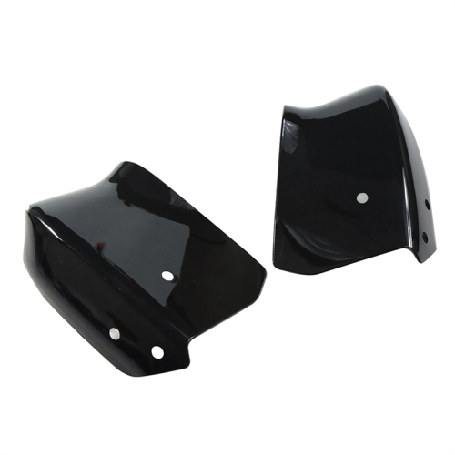 Motorcycle Handguards Shield Hand Guard Protector Windshield (Black) 2