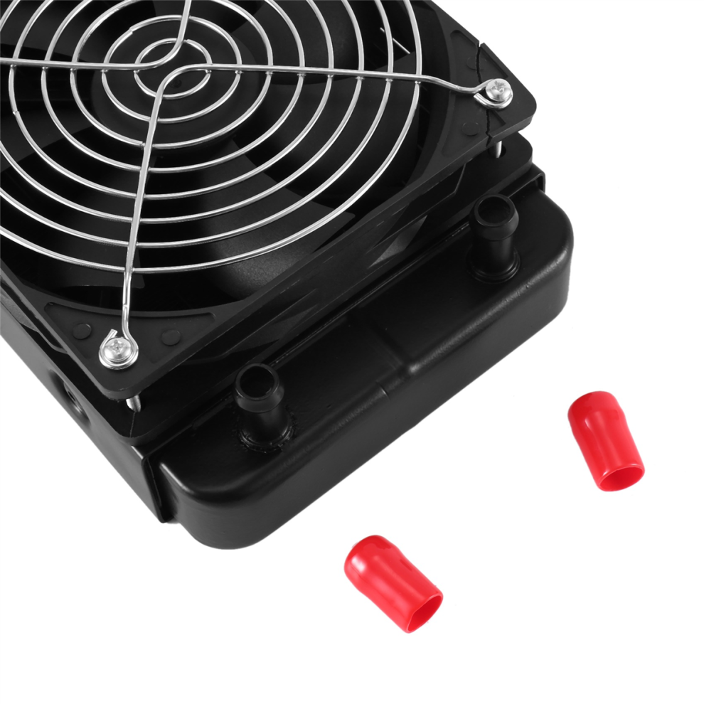 Water Cooling Cooler Computer Radiator With Fan For Cpu Pc, Straight 4853956076980