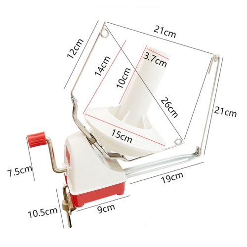 Yarn Winder Hand Twisting Machine for Crocheting 2