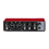 USB Audio Interface Sound Equipment 48V Phantom for Recording Red 5
