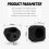 Professional Microphone Isolation Shield Windscreen Foam Filter 2