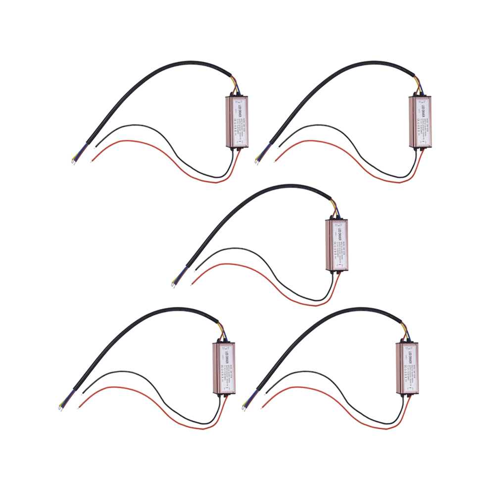 5X 20W Led Driver Power Converter Constant Current Waterproof Transformer 4853956081939